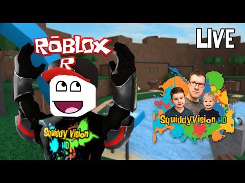 Roblox | Squiddy Vision HD | Squiddy Crew Friday | Natural Disaster Survival