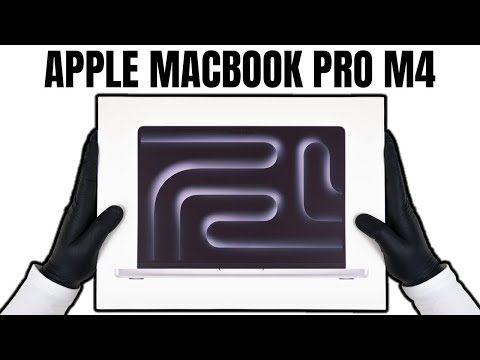 Unboxing The Apple MacBook PRO M4 with Nano Texture Display - ASMR