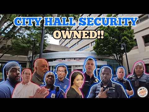 SECURITY *GET'S OWNED* TYRANT OFFICER'S *DISMISSED* MAYOR'S SECRETARY CALLS ME PSYCHO 1ST AMENDMENT