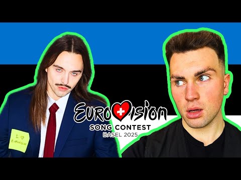 LET’S REACT TO ESTONIA’S ENTRY FOR EUROVISION 2025 | TOMMY CASH - ESPRESSO MACCHIATO