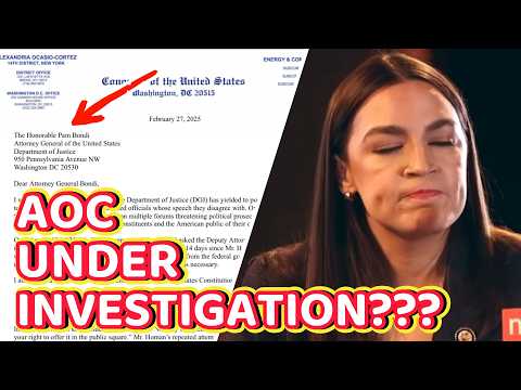 AOC TERRIFIED! Begs DOJ to Reveal Investigation into Her Helping Migrants #aoc #newyork #immigration