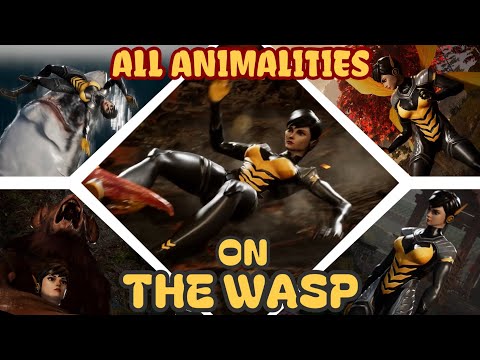 All Animalities Performed on the Wasp Mod - Mortal Kombat 1