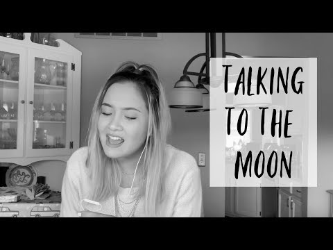 talking to the moon - bruno mars ; cover