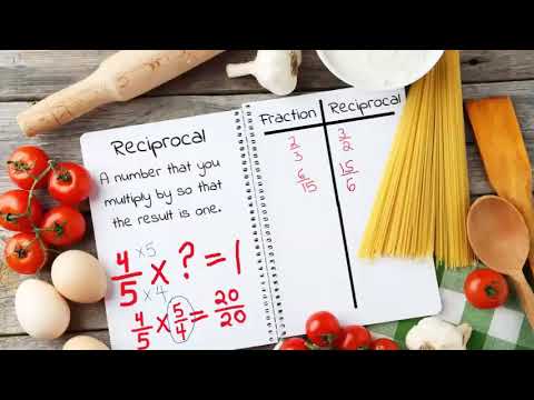 6th Grade - Math - Reciprocals - Topic Video