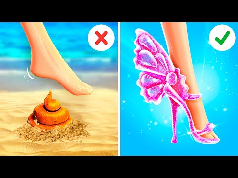 Beach Day with Barbie: Mermaid Makeover! 💖🧜‍♀️