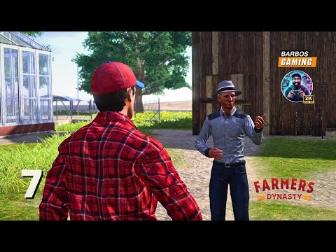 Steve's Job for the Grain Trailer - Farmer's Dynasty Gameplay Part 7