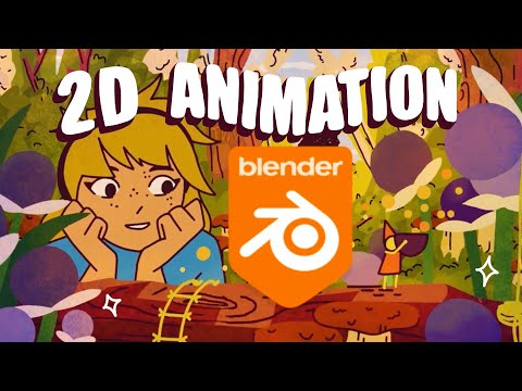 HOW I MADE THIS / 2D Animation In Blender Grease Pencil