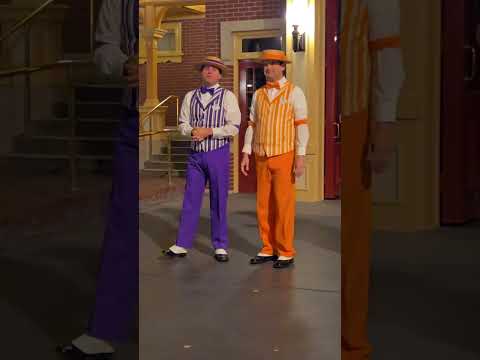 Nat (me) {off-screen} sees Dapper Dans #3