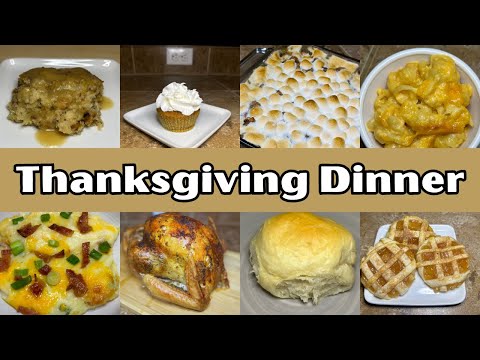 My Complete Thanksgiving Dinner: Recipes and Tips!