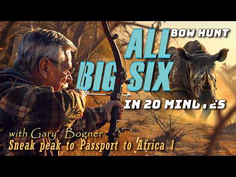 🏹 ALL THE Big Six of Africa with bow in One Expedition🎯