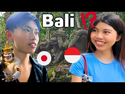 Japanese Guy STUNS Bali Locals and Tourists with His Language Skills!