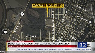 2 escape hostage situation after Yazoo County deputies cut hole in apartment’s wall