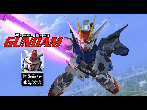 Gundam: Steel Poem - Official Launch Gameplay (Android/iOS)