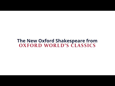 The New Oxford Shakespeare from Oxford World's Classics