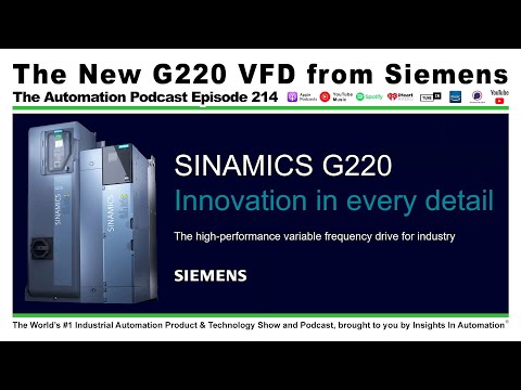 The New G220 VFD from Siemens