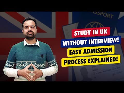 Study in UK Without Interview | No Interview Required | Easy Admission Process 2025