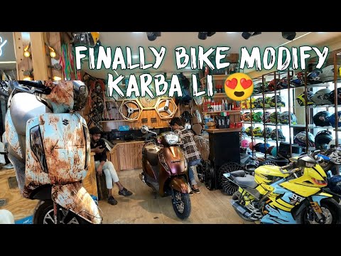 Finally Bike Modify Ho Gyi #vlog #blog #blogger