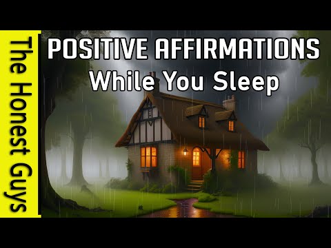 Positive Affirmations While You Sleep, Crush Anxiety, Guided Sleep Meditation