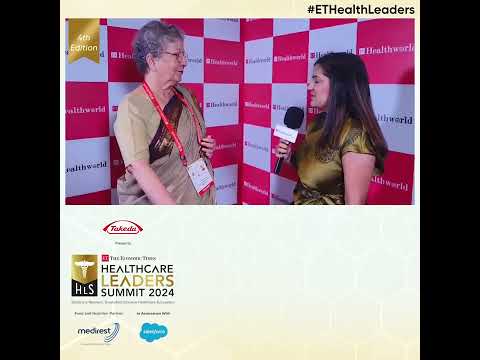 Jyotsna Govil, Chairperson - Delhi, Indian Cancer Society at #ETHealthLeaders 2024!