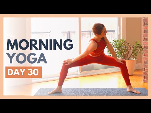 DAY 30: INTEGRATE  - 10 min Morning Yoga Stretch – Flexible Body Yoga Challenge