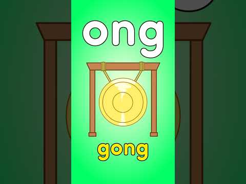 ONG Ending Sound Song - Learn to Read #shorts