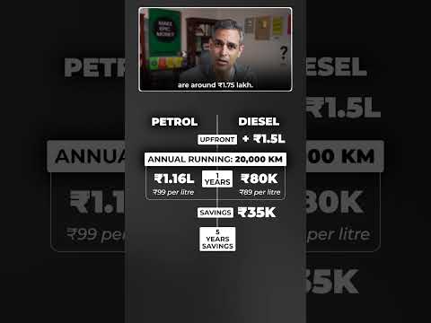 Petrol vs Diesel Car! | Ankur Warikoo #shorts