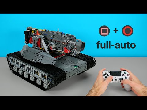 The most complex LEGO Tank