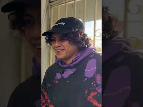 Is Dominic Fike really nervous to meet Nardwuar? #dominicfike #nardwuar #shorts