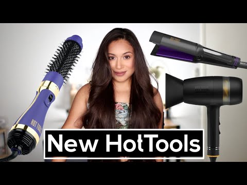 HOT TOOLS steam styler | Quiet air pro dryer Review