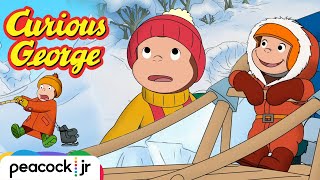 George's Winter Wonderland ! Snowy Fun Marathon ❄️ | CURIOUS GEORGE