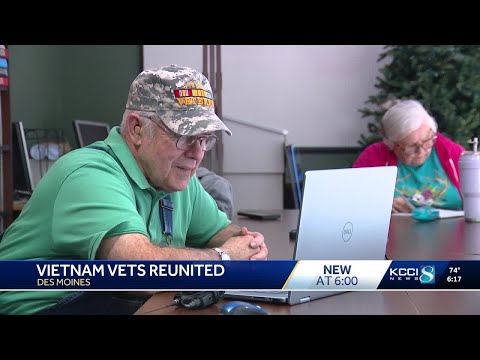 Des Moines Vietnam vet reunites with former unit