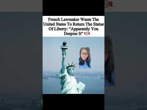 France Wants THE STATUE OF LIBERTY BACK👀 #statueofliberty #newyork #kimmiesworld