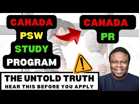 Canada Personal Support Worker Program - Do Not Apply Until You Have Watched This! #studyincanada