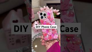 Easy DIY Phone Case #tutorial #DIYPhoneCase #valentinesday #valentinesdayDIY #diy #pinkaesthetic