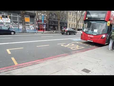 Wright Gemini 3 Volvo B5LH Arriva London HV333 LJ17WPE on London Overground X at Whitechapel Station