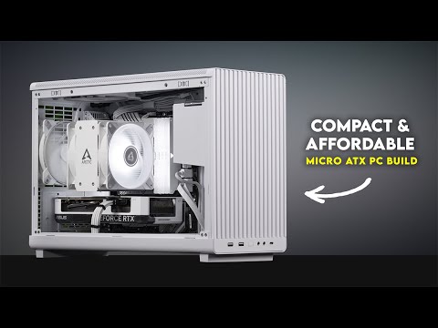 This Micro ATX PC Build Hits The Spot! | Lian Li Dan Cases A3 Gaming PC Build | Arctic Freezer 36