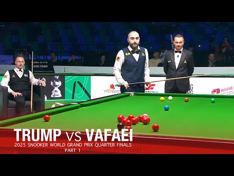 Judd Trump vs Hossein Vafaei 2025 Snooker World Grand Prix Quarter Finals Part 1