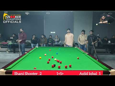 Asjad Iqbal Vs Shani Shooter | Snooker Pre Quaterfinal Match_Snooker 2025 #snooker #prequarterfinal