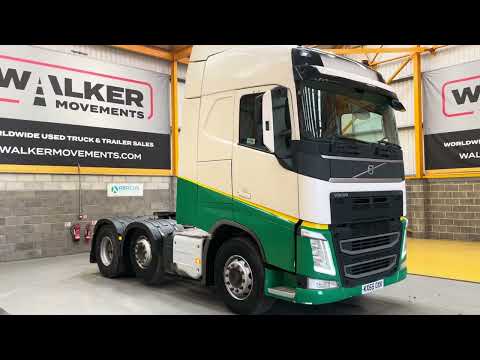 New In Stocklist: VOLVO FH 460 VERSION 4 GLOBETROTTER *EURO 6* 6X2 TRACTOR UNIT – 2015 – KX65 OXK