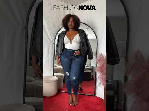 Fashion Nova Jeans Outfits 👖 #jeans #plussize #fashionnova #plussizefashion