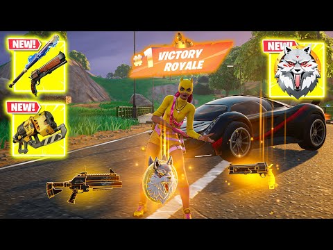 HAZARDOUS VALENTINA vs ALL NEW MEDALLIONS & MYTHIC WEAPONS ( NEW! FORTNITE CHAPTER 6 SEASON 2 )