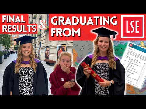 FINAL DEGREE RESULTS REACTION & GRADUATING FROM LSE !! //GRADUATION DAY VLOG & LIVE RESULTS REACTION