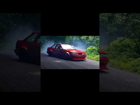 Legendary Course] AE86 performs divine drifting on a mountain pass!