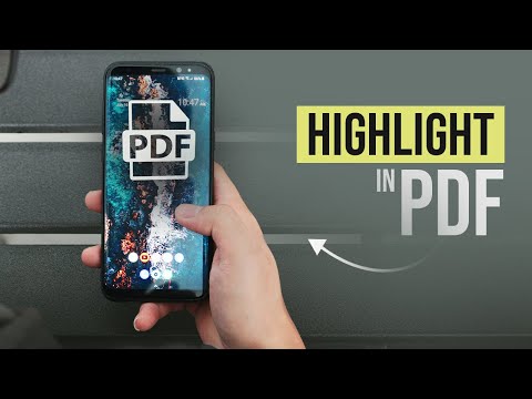 How to Highlight PDF in Android (tutorial)