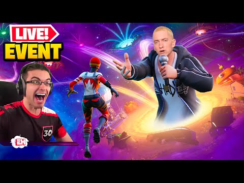 NickEh30 reacts to Eminem Concert in Fortnite!