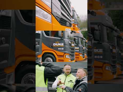 Superb Scania fleet for Duke Distribution supplied by Keltruck