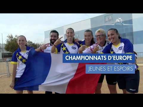 LES JEUNES FRANCAIS CHAMPIONS D'EUROPE