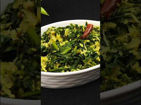 Keerai Poriyal Recipe | Spinach Stir Fry | Palak Fry Recipe | Palak Recipes | Spinach Recipes