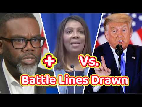 Could Chicago Mayor GO TO JAIL? Looming Battle Btwn Letitia James, Brandon Johnson and #TRUMP!