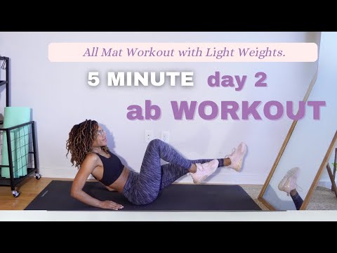 Build Abs- 5 MIN ABS-Workout Challenge- Day 2 of 5